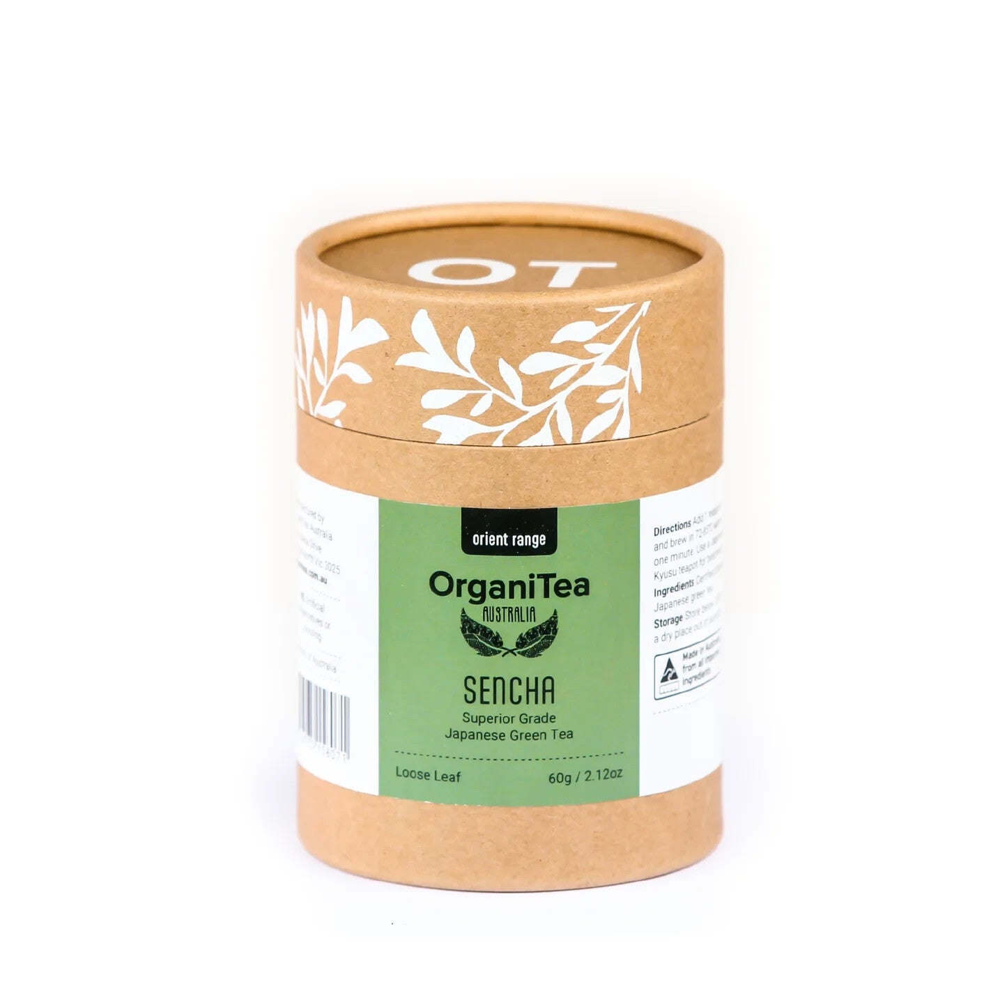 Organi Tea Australia Sencha Tea  Free Shipping