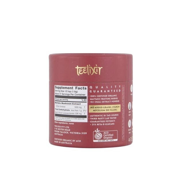 Teelixir Maitake Mushroom Powder 50g Free shipping