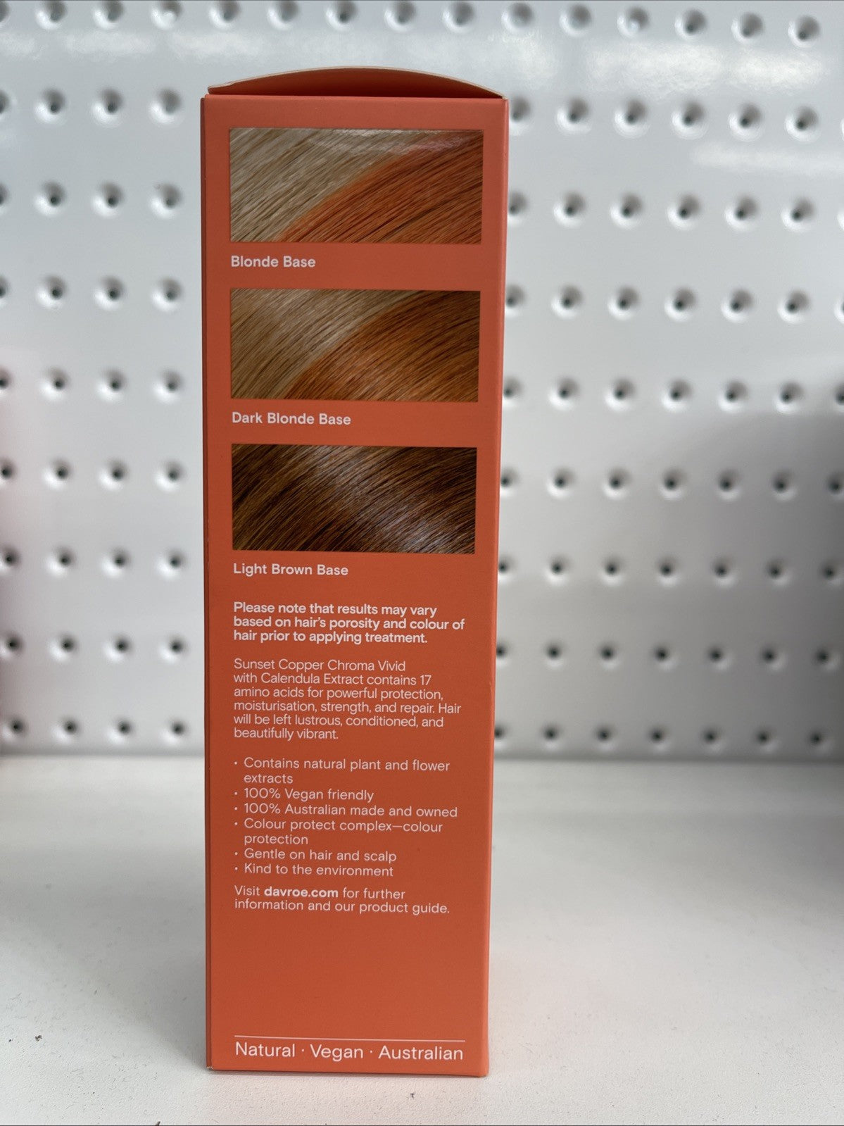 Davroe Chroma Toners Vivids Sunset Copper 200ml  Free Shipping