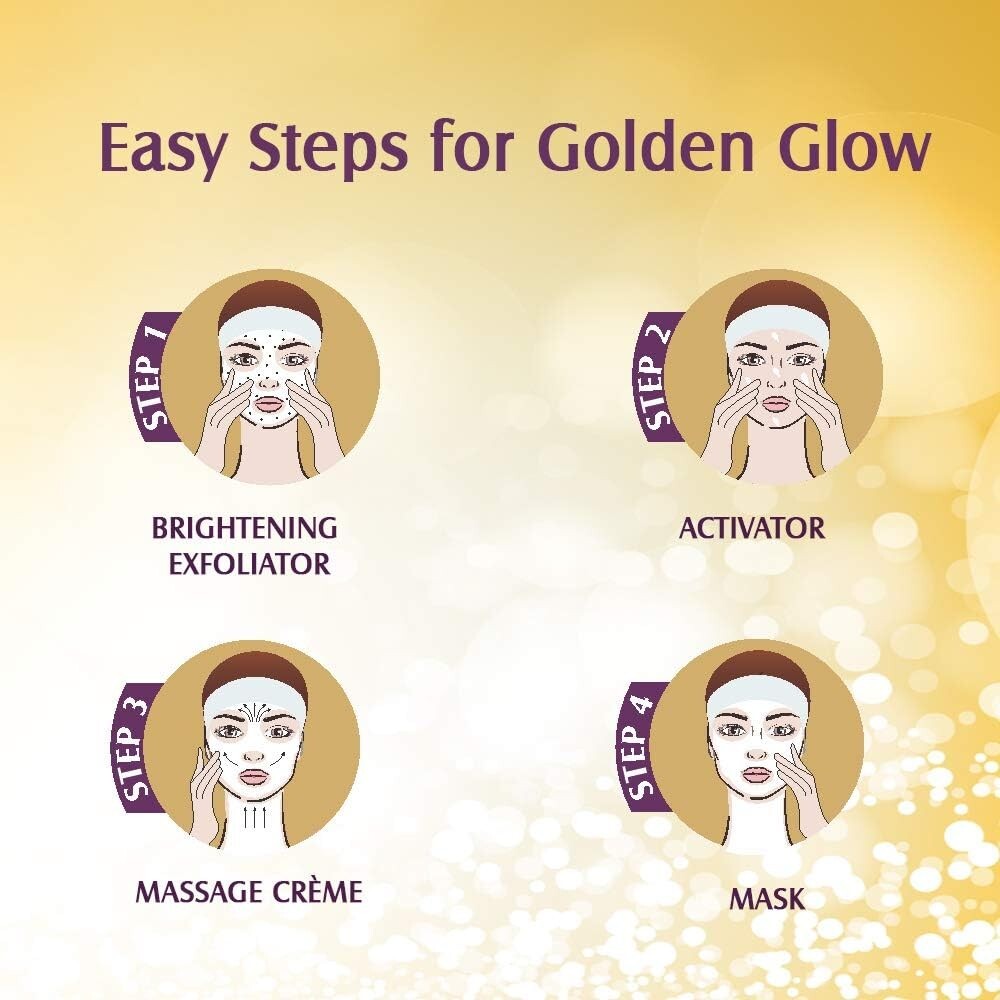 Lotus Herbal Radiant Gold Cellular Glow Facial Kit  Free Shipping