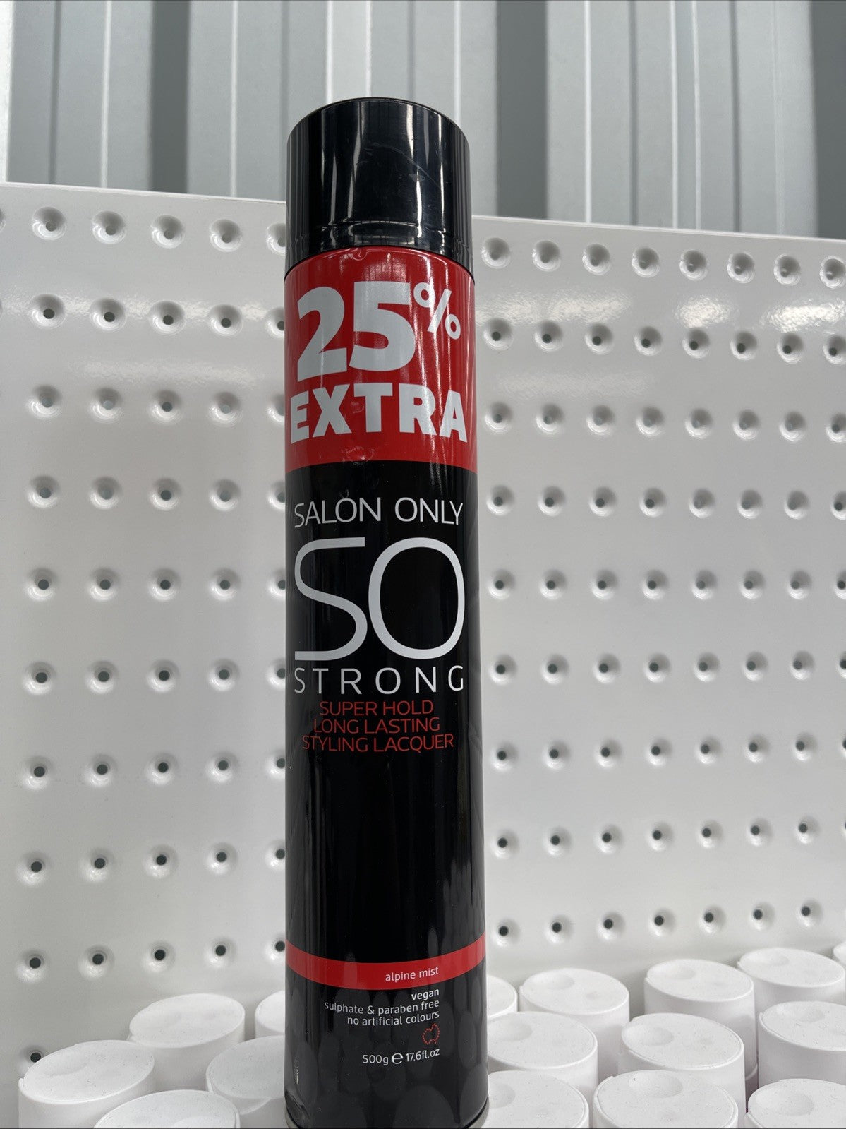 SALON ONLY SO STRONG LACQUER 500 G  Free Shipping