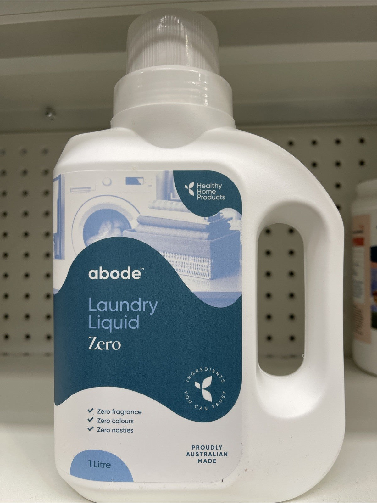 Abode Cleaning Products Abode Laundry Liquid (Front & Top Loader) Zero 1000ml