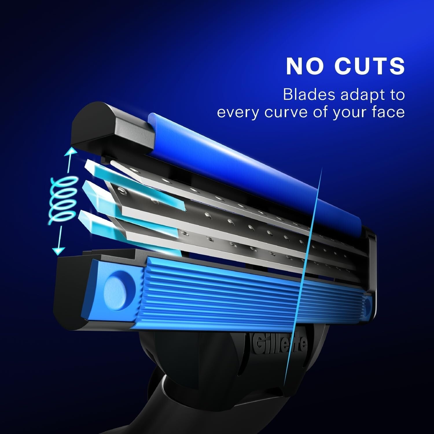 Gillette Mach3 New Blade Razor - 1 Count  Free Shipping