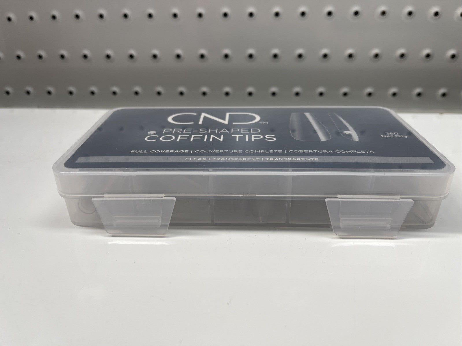 Cnd Pre-shaped Coffin Nail Tips 360pk Free Shipping