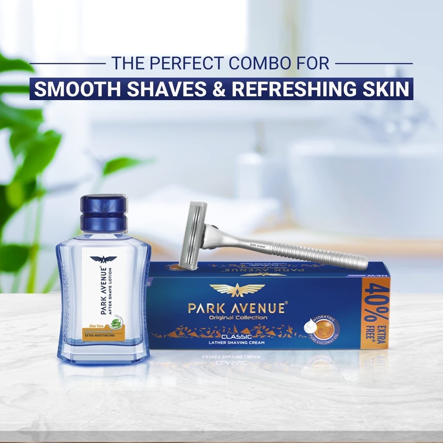 Park Avenue Men Good Morning After Shave Lotion Musk Scent Spray, 100Ml