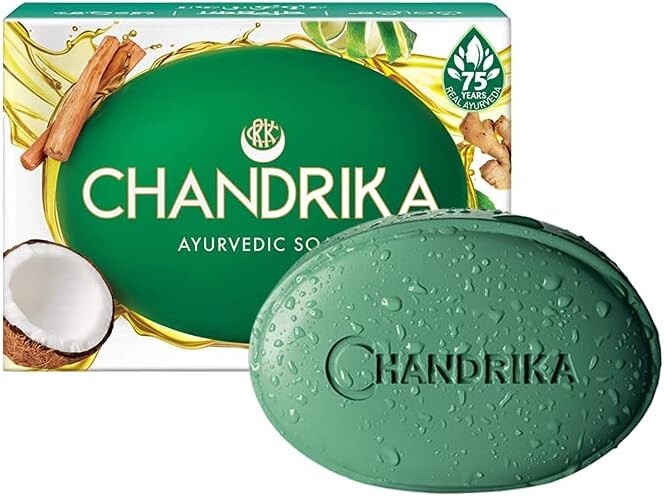 Original Chandrika Herbal Ayurvedic Soap 10 x 75g pack…  Free Shipping