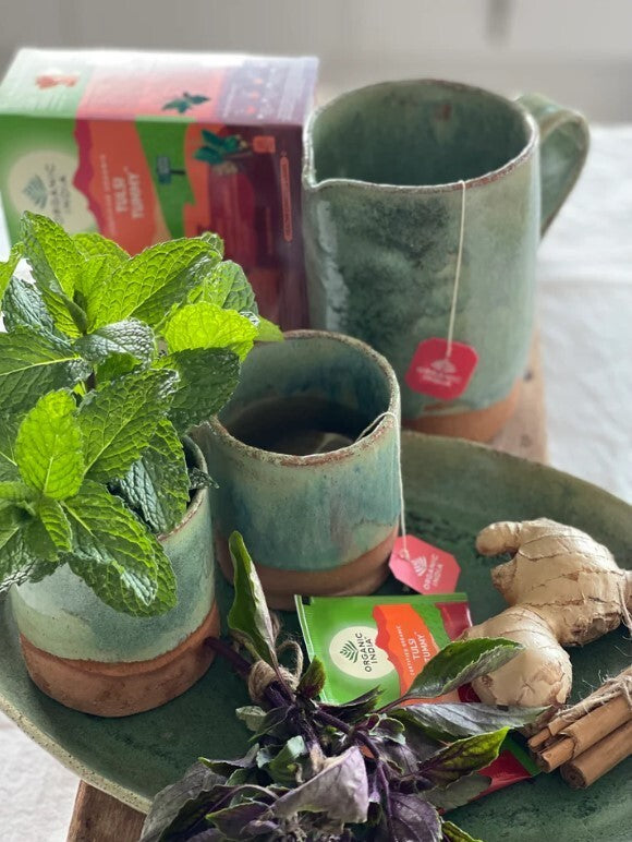 ORGANIC INDIA TEA TULSI TUMMY 25 TEABAGS  Free Shipping