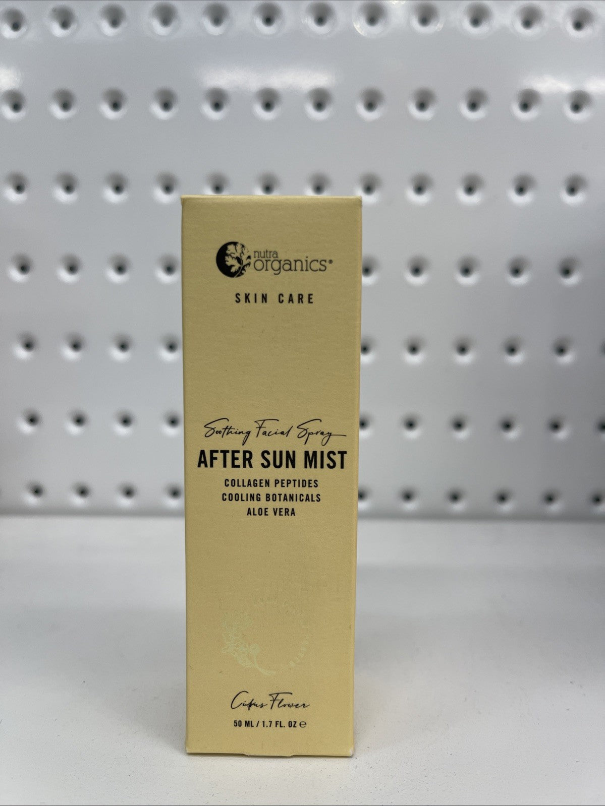 NUTRA ORGANICS SKIN CARE SOOTHING FACIAL SPRAY AFTER SUN MIST - CITRUS FLOWER