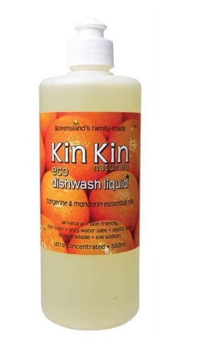 Kin Kin Naturals Eco Dishwash Liquid Tangerine & Mandarin 1050ml