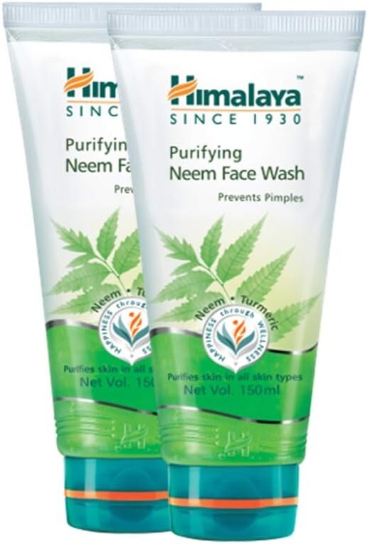 Himalaya Herbals Purifying Neem Face Wash, 150ml PACK OF 2  Free Shipping