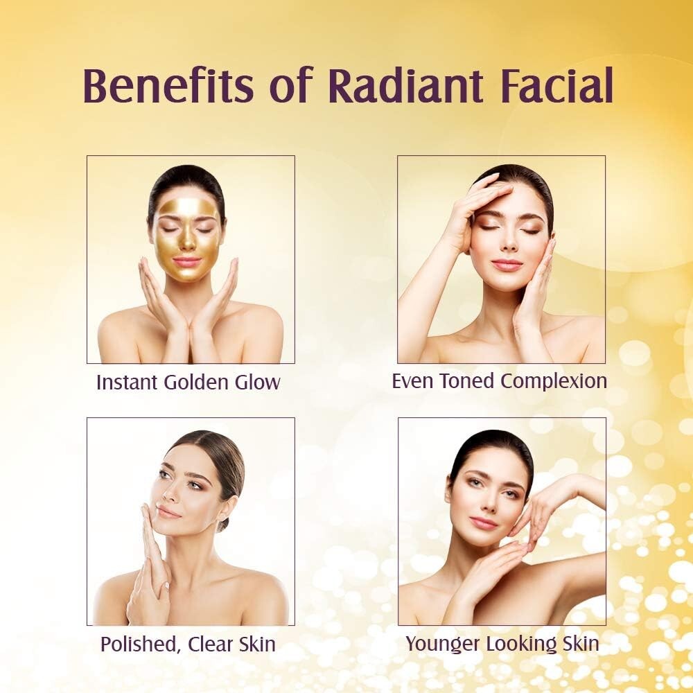 Lotus Herbal Radiant Gold Cellular Glow Facial Kit  Free Shipping