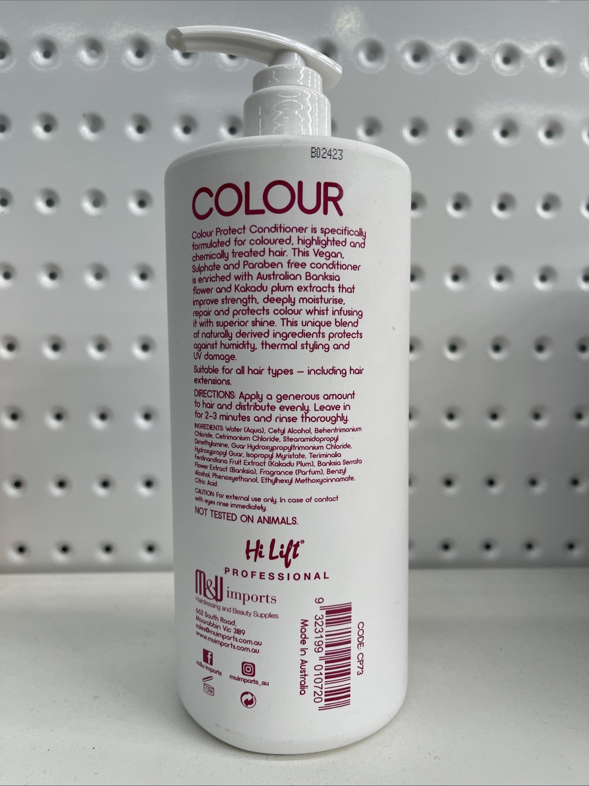 Hi Lift Colour Protect Conditioner - 1000ml | AUS SELLER  Free Shipping