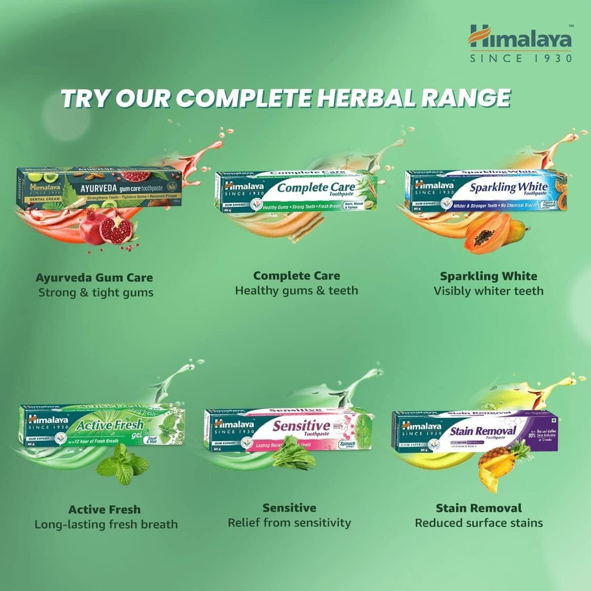 Himalaya Herbals Complete Care Toothpaste, 150 grams…   Free Shipping