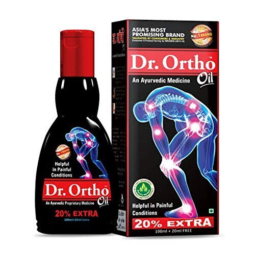 Generic Dr Ortho Pain Relief Oil, Black, 120 ml  Free Shipping
