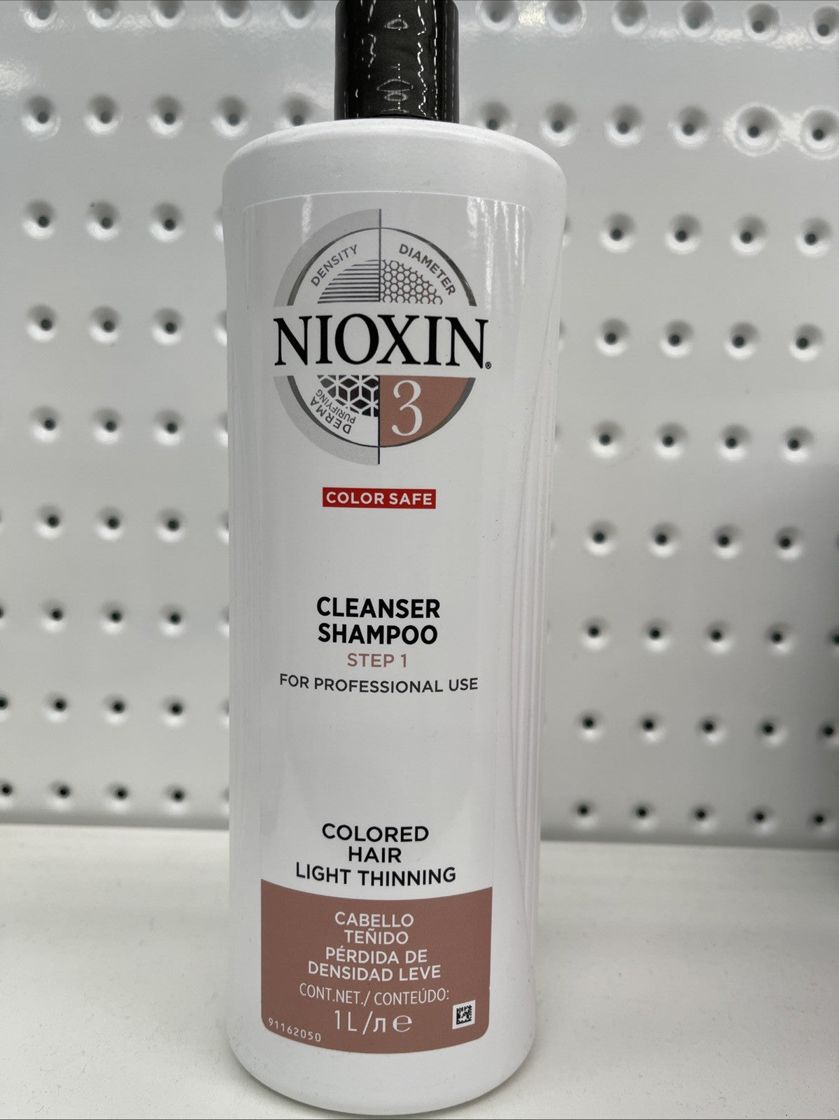 Nioxin Cleanser Shampoo System 3 Coloured Hair Care Light Thinning 1000ml