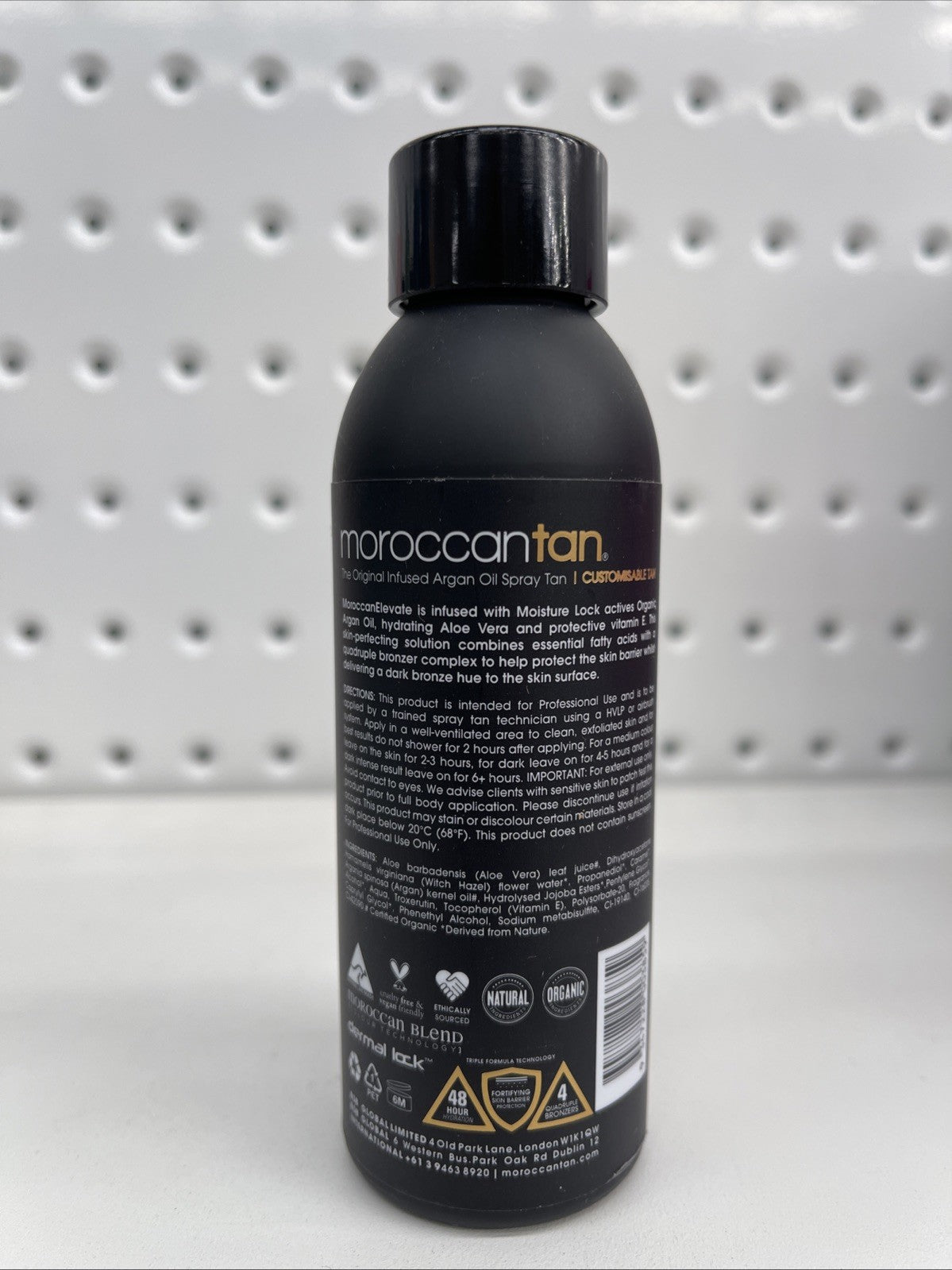 Moroccantan Moroccan Elevate Customisable Tan 125ml  Free Shipping