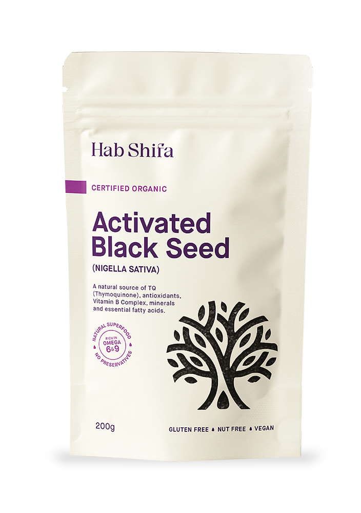 HAB SHIFA - ORGANIC BLACK SEED 200G (NIGELLA SATIVA) TQ+ FREE SHIPPING
