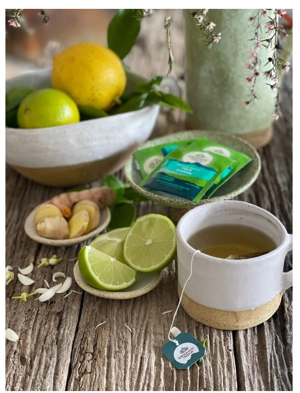 ORGANIC INDIA TEA TULSI CLEANSE 25 TEABAGS  Free Shipping