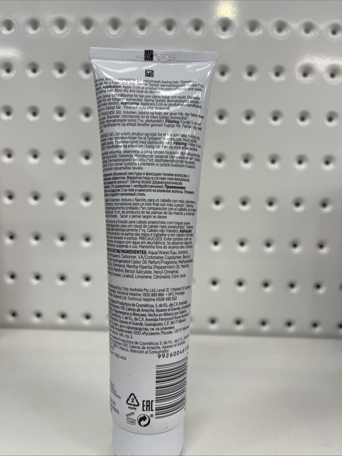 NIOXIN THICKENING GEL 145G   Free Shipping