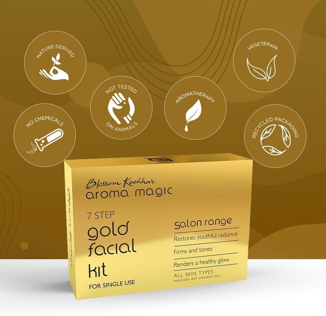 Aroma Magic Gold Facial Kit  Free Shipping
