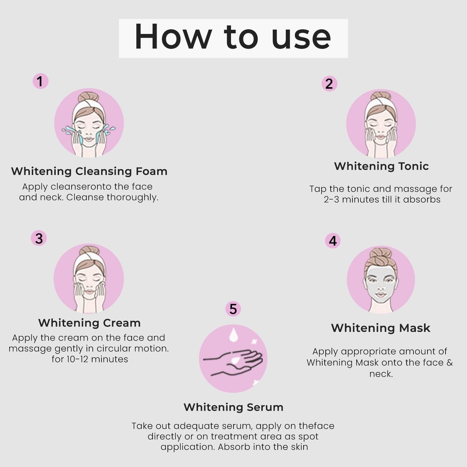 O3+ Whitening Facial Kit for Tan-Pigmented Skin (150g+100ml)  Free Shipping