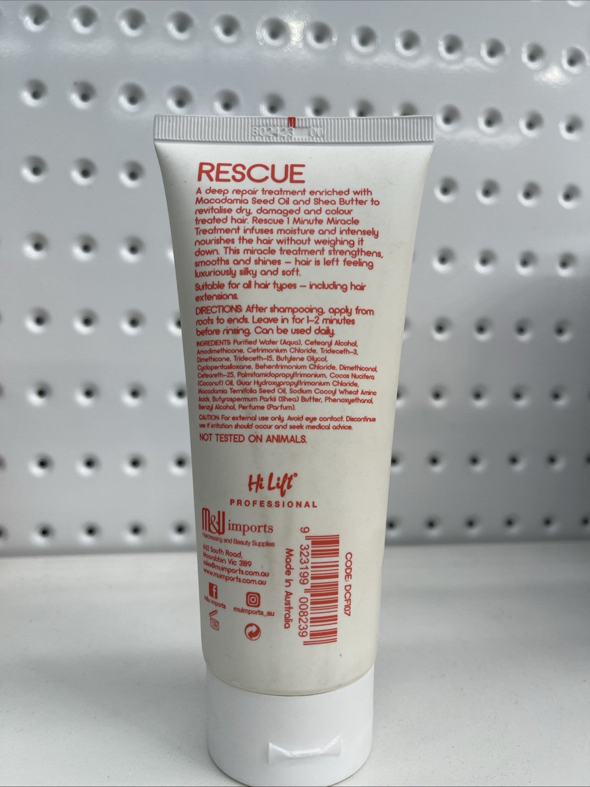 Hi Lift Rescue 1 Minute Miracle Treatment - 200ml | AUS SELLER  Free Shipping