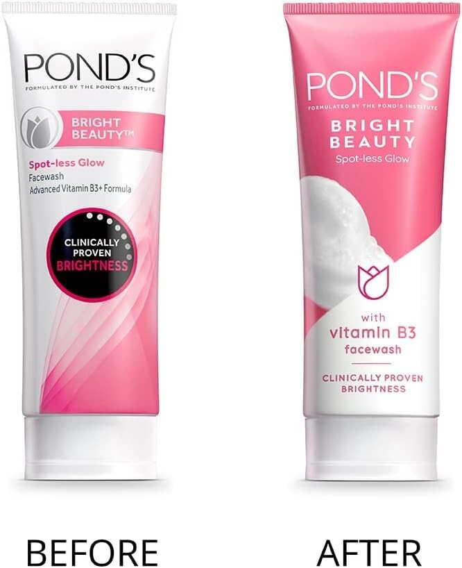 Ponds White Beauty Lightening Facial Foam Daily Spot-Less, 100g by Pond's-AU