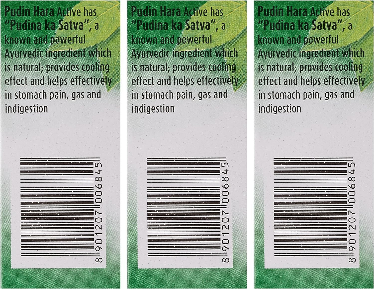 Dabur Pudin Hara 30 ml (Pack of 3)  Free Shipping