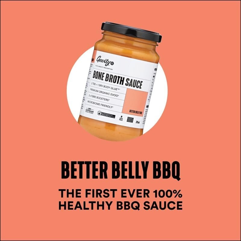 Gevity Rx Bone Broth Better Belly BBQ 375ml