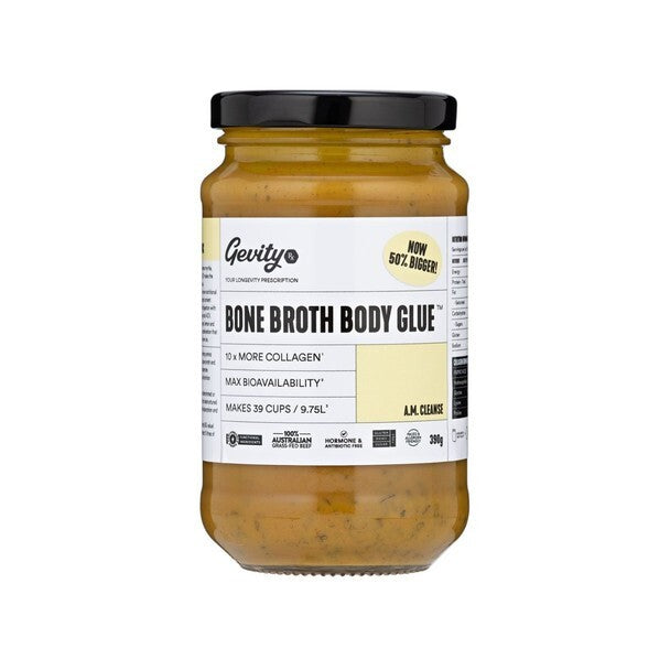 Gevity Rx Bone Broth Body Glue Cleanse 390g  Free Shipping