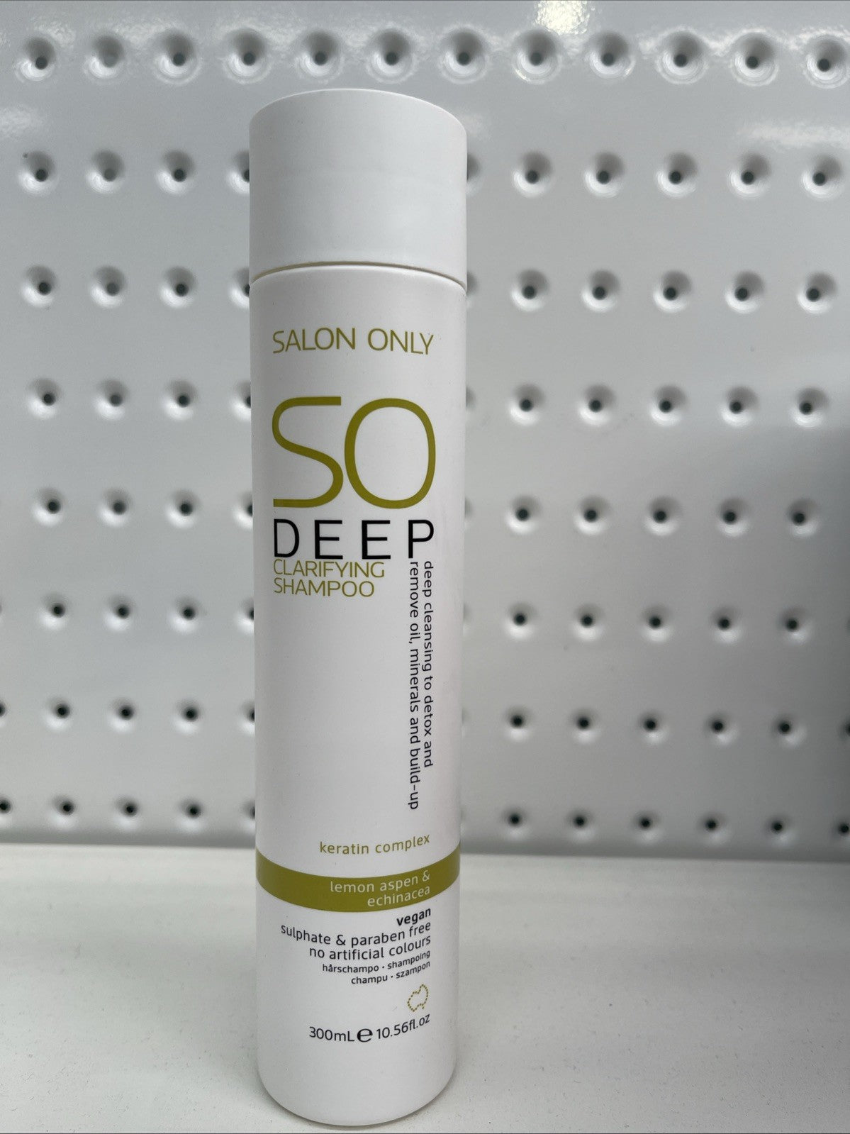 Salon Only SO Deep Clarifying Shampoo 300ml Sulphate and Paraben Free