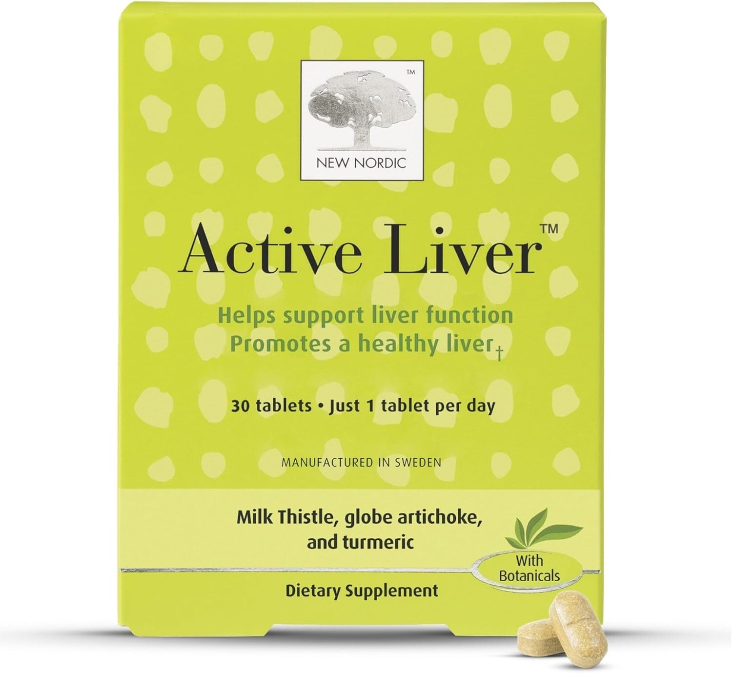 New Nordic Active Liver 30t  Free Shipping