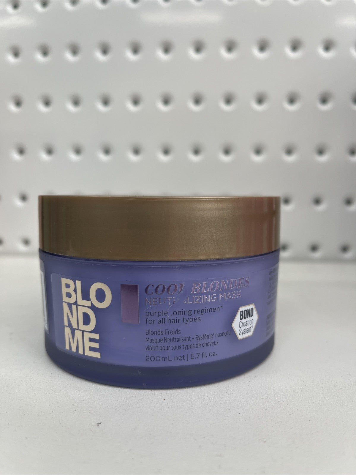 Schwarzkopf Professional Blondme Cool Blondes Neutralizing Mask - 200ml 