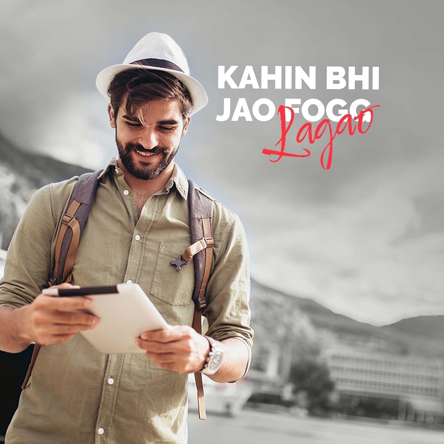 Fogg Marco No Gas Deodorant for Men, Long-lasting Perfume Body Spray, 2 x 120ml