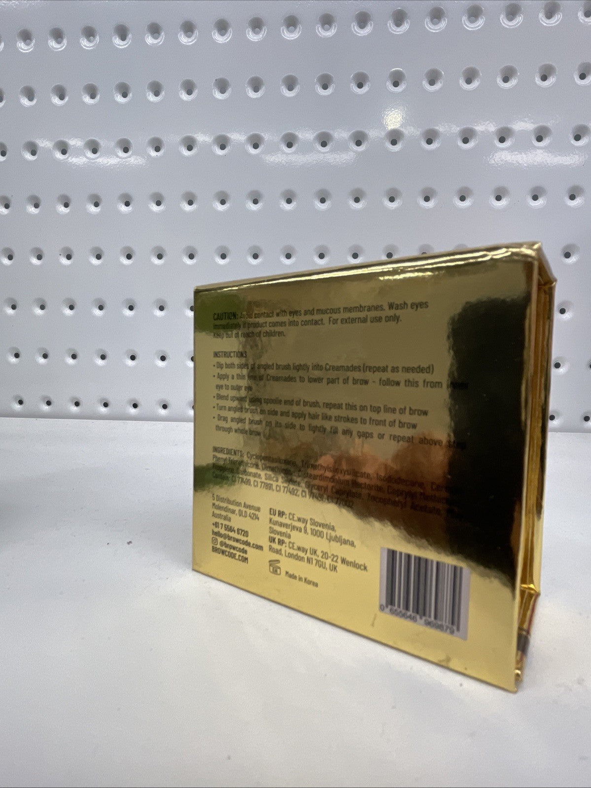 Brow Code Creamades Ash BNWB  Free Shipping