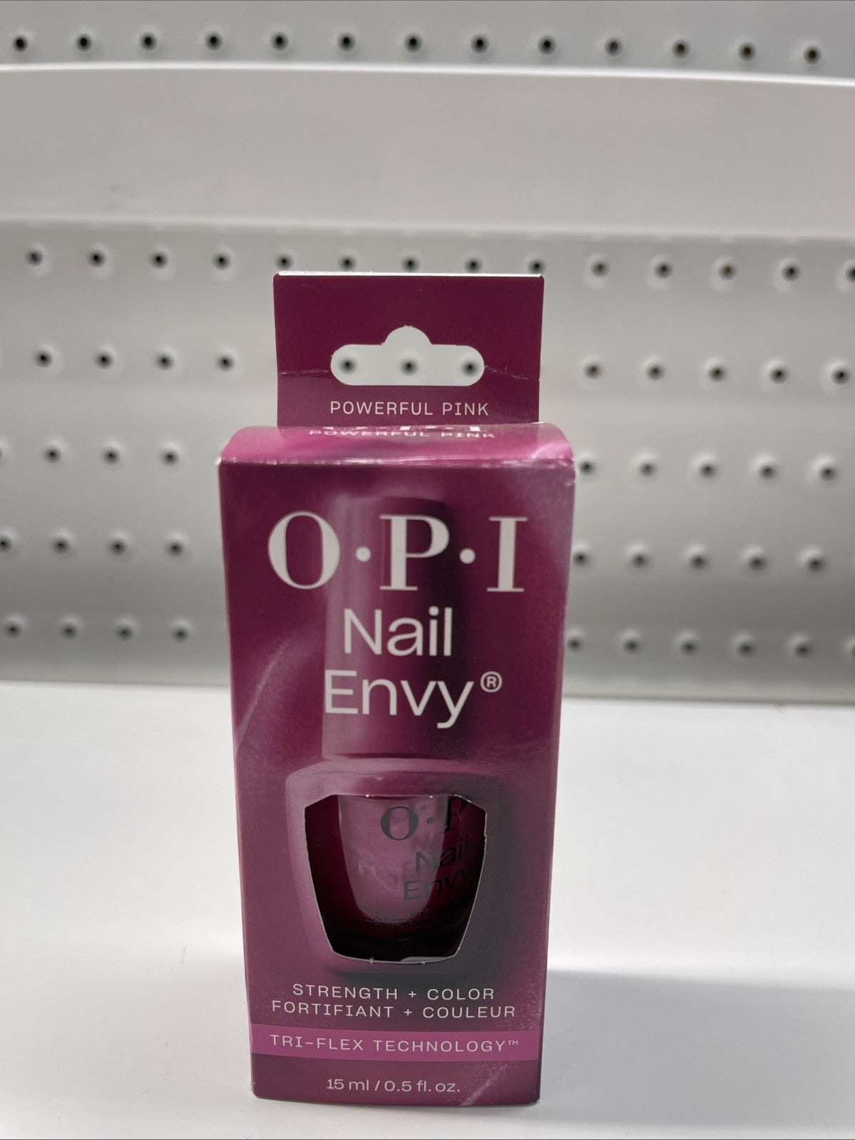 OPI Nail Polish Envy Nail Strengthen Powerful Pink