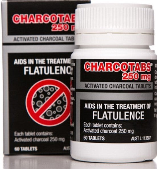 Charcotabs 250mg | 60 Tablets FREE SHIPPING