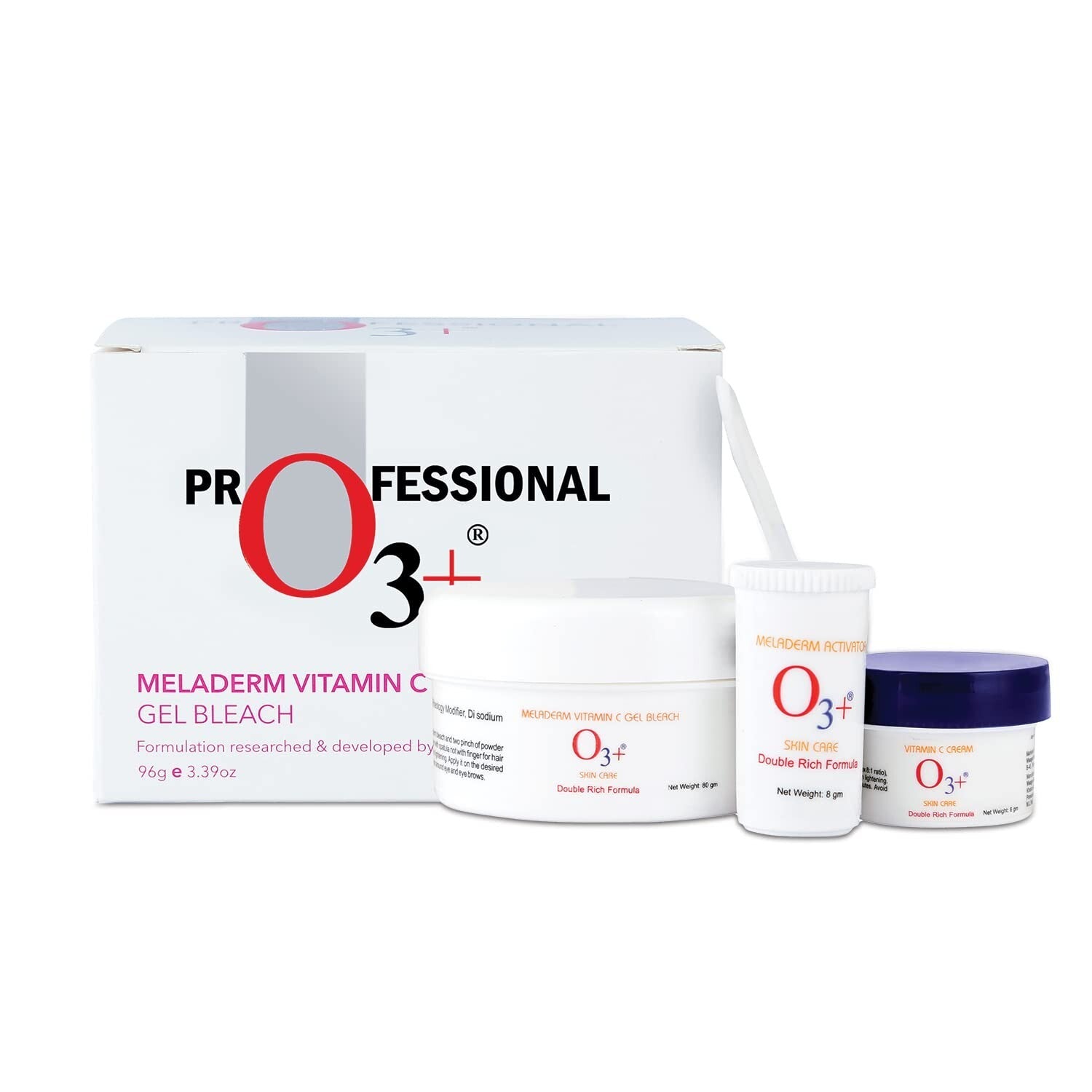 O3+ Meladerm Vitamin C Gel Bleach (96g)  Free Shipping