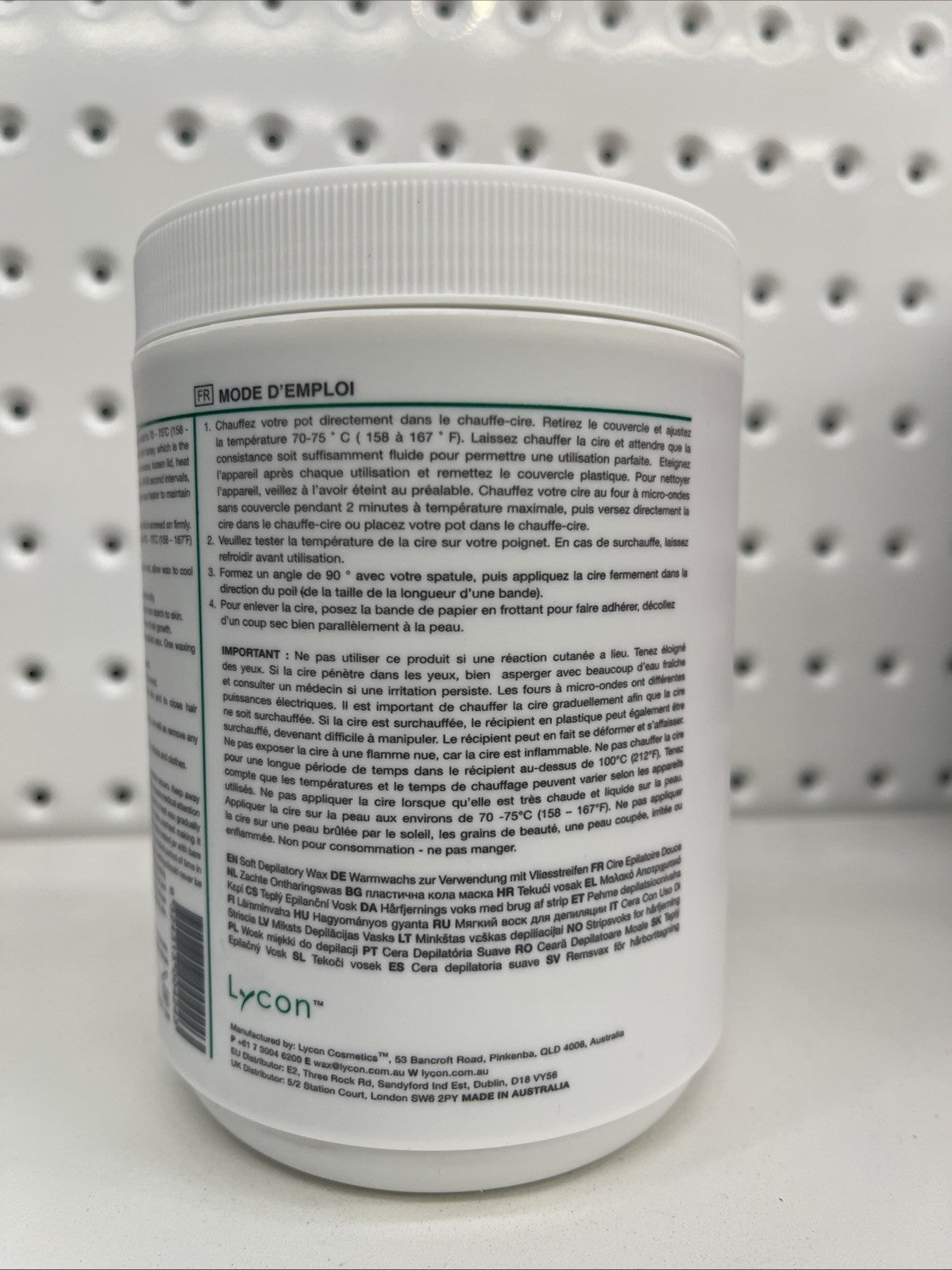 LYCON Aloe Vera Strip Wax - 800ml