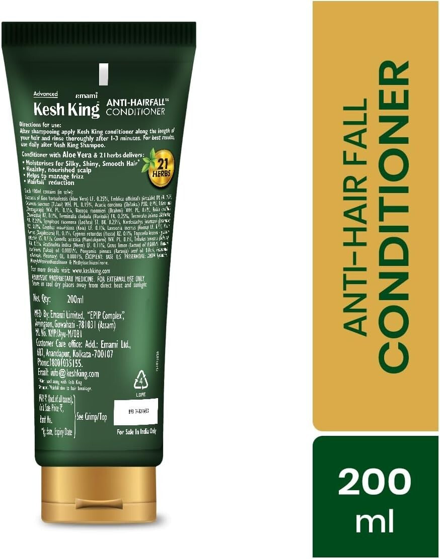 Kesh King Scalp and Hair Medicine Anti-Hairfall Conditioner, 200 ml 