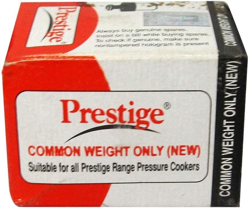 Prestige Pressure Regulator Weight Whistle for Prestige Pressure Cookers, Silver