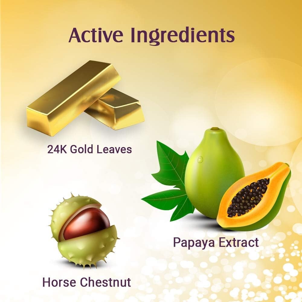 Lotus Herbal Radiant Gold Cellular Glow Facial Kit  Free Shipping