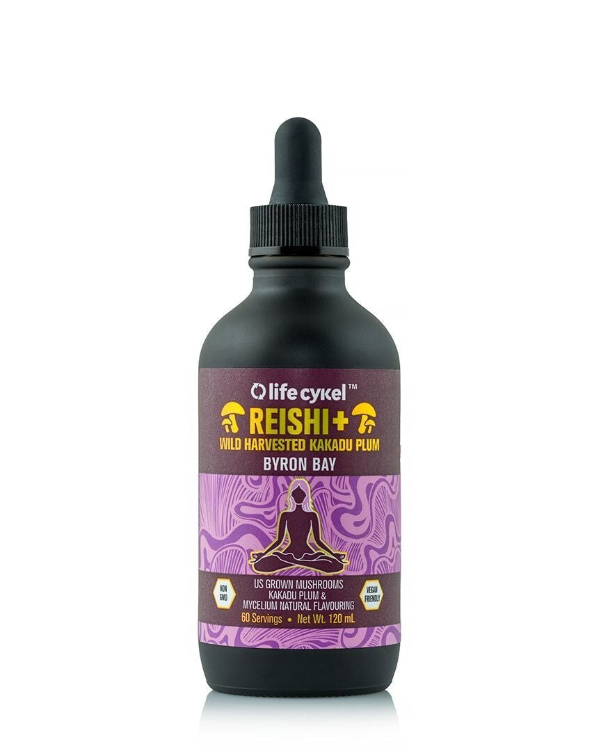 Life Cykel Reishi Liquid Double Extract 120Ml  Free Shipping