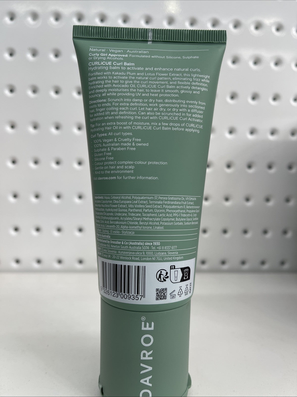 Davroe Curlicue Hair Curl Balm - 3478 (200ml)  Free Shipping