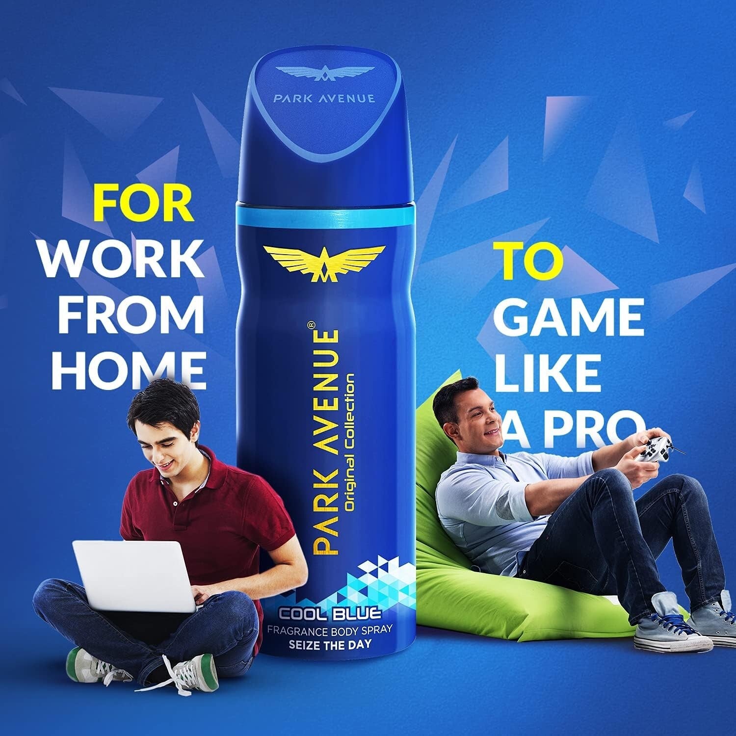 Park Avenue Cool Blue Classic Deo - For men 100g  Free Shipping