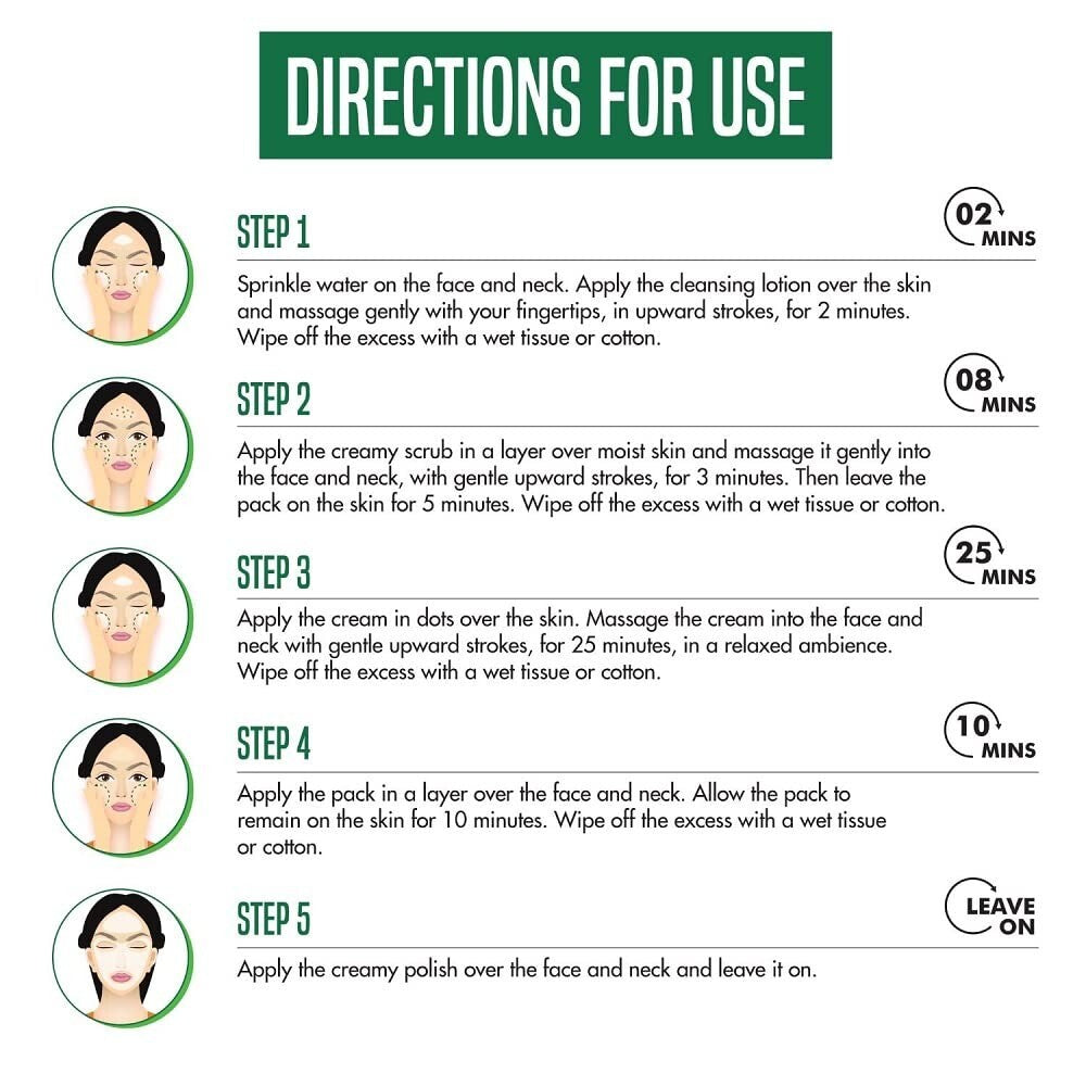 Nature's Essence Advanced Gentle Fruit Facial Kit  Free Shipping