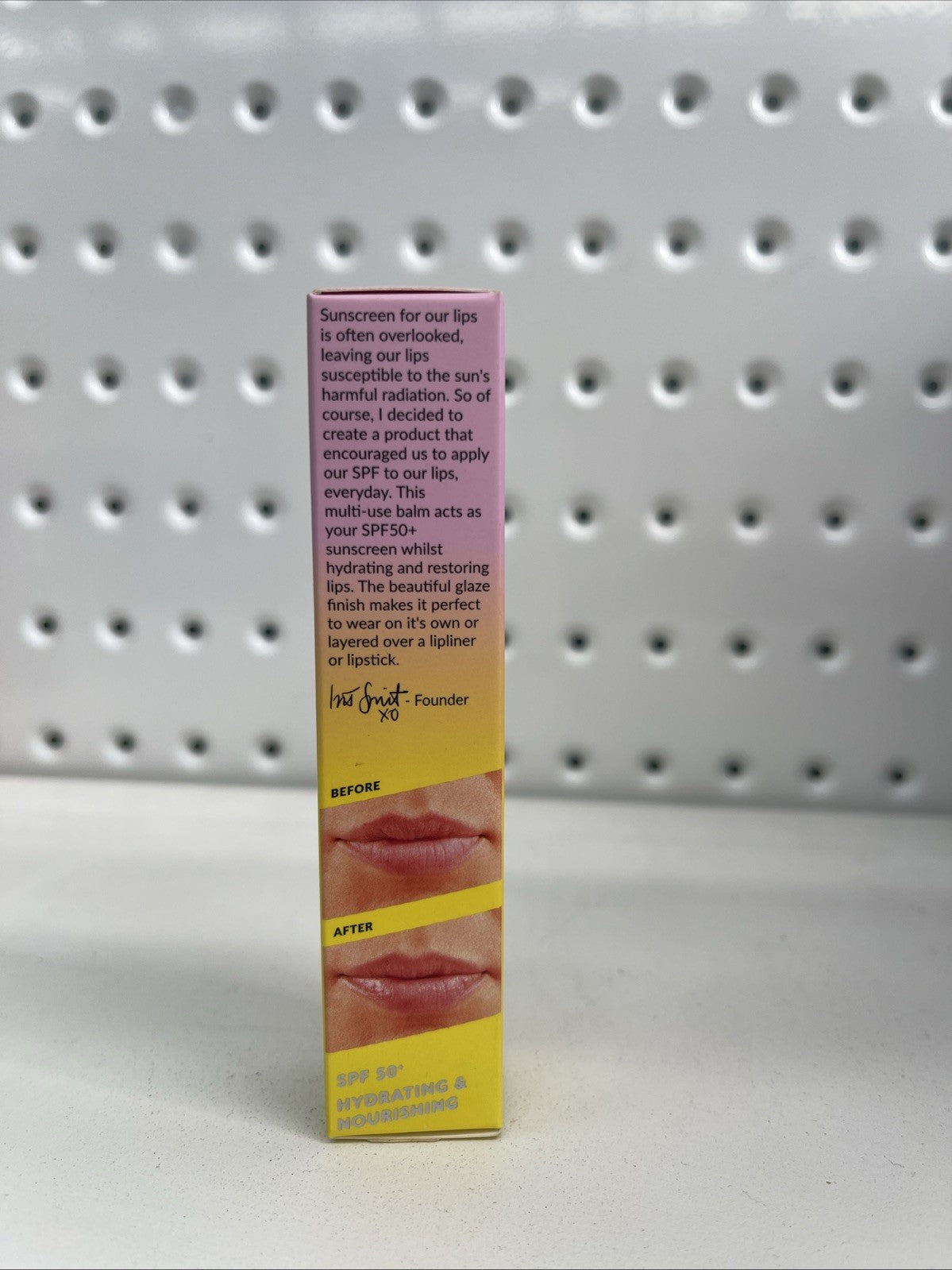 The Quick Flick Quick Screen  SPF 50+ Hydrating Lip Balm Glaze 10g