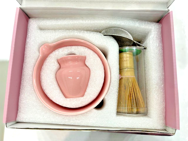 Bamboo Matcha Whisk Set Chasen Chashaku Matcha Whisk for Japanese Tea Ceremony