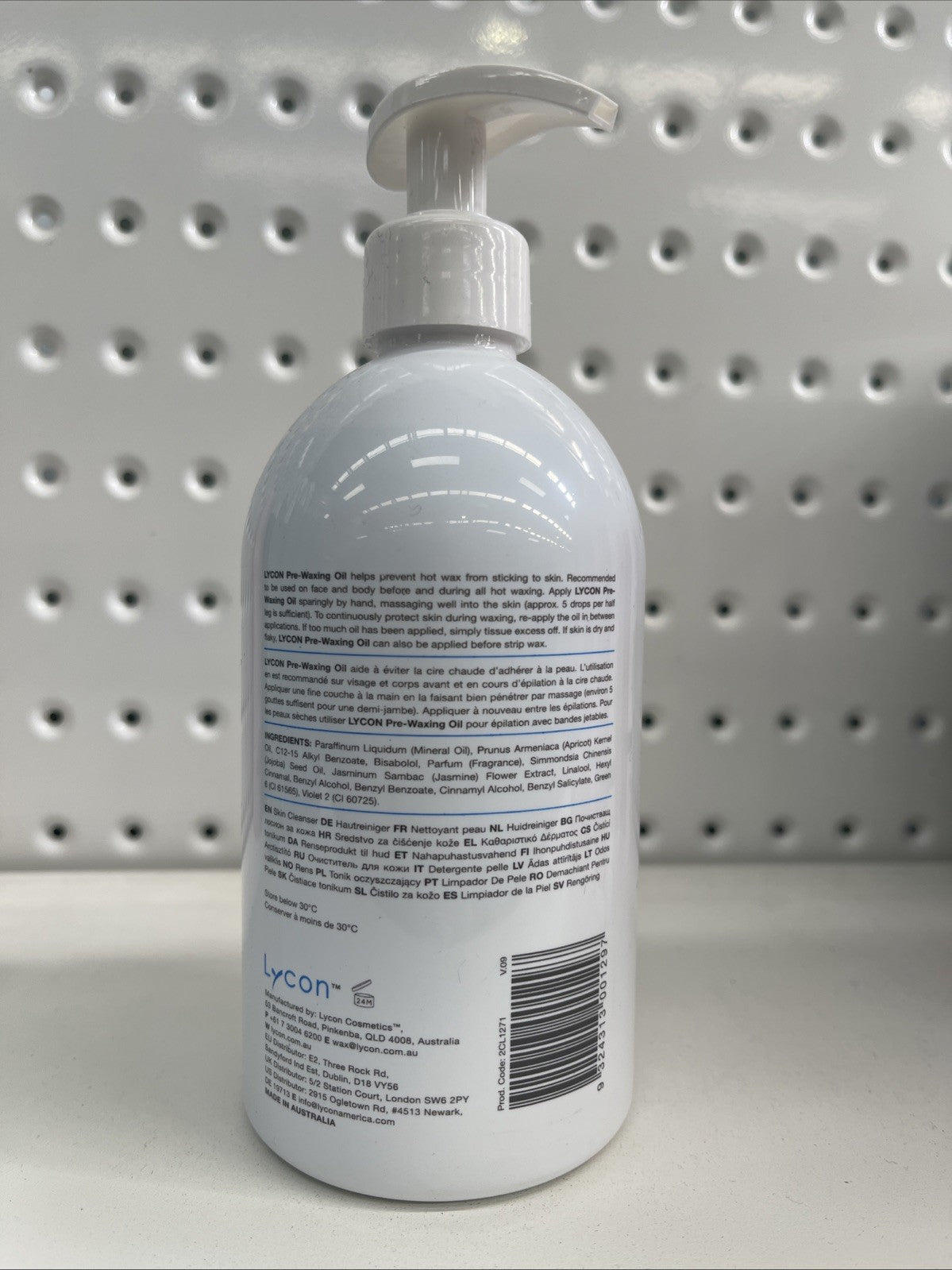 Lycon Pre Wax Waxing Oil Lotion Waxing Hair Removal 500ml