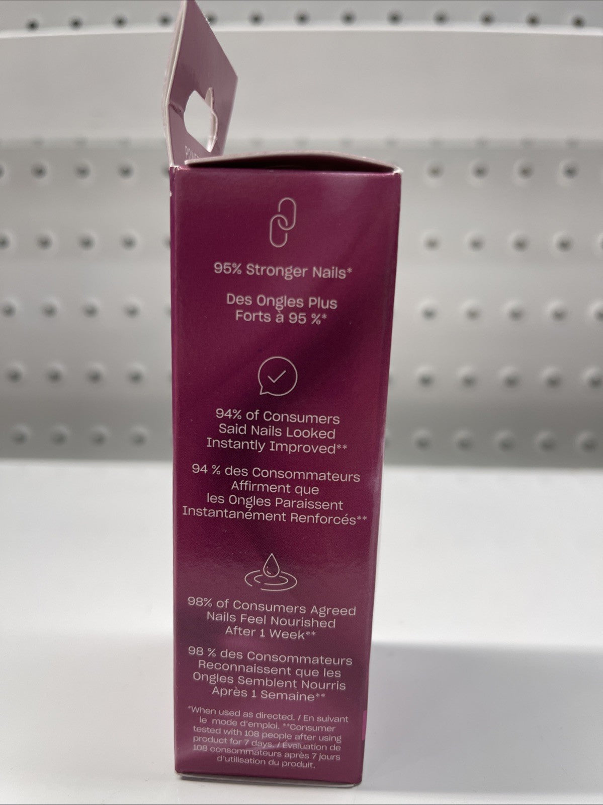 OPI Nail Polish Envy Nail Strengthen Powerful Pink